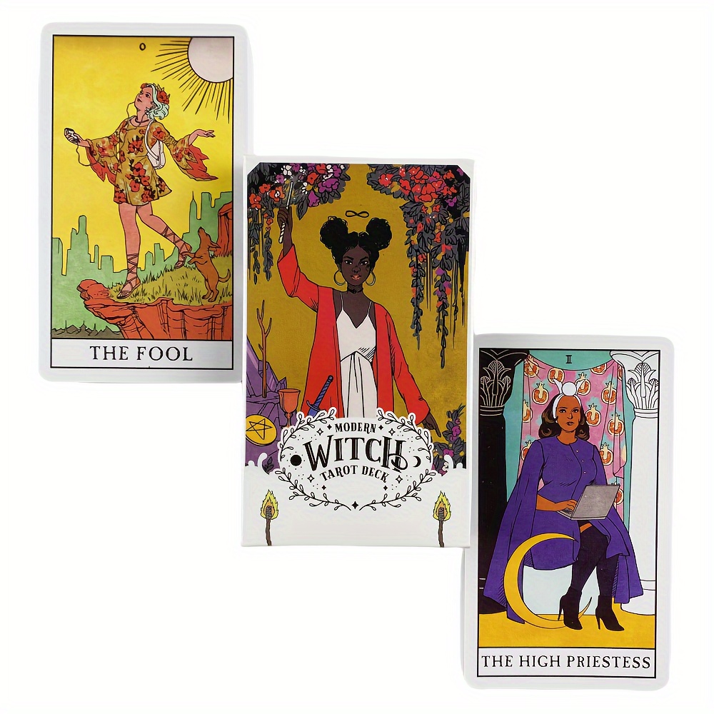 The Witch Tarot Cards Alice In Wonderland Tarot Deck English Tarot Board  Games Divination Fate Home Family Entertainment Games