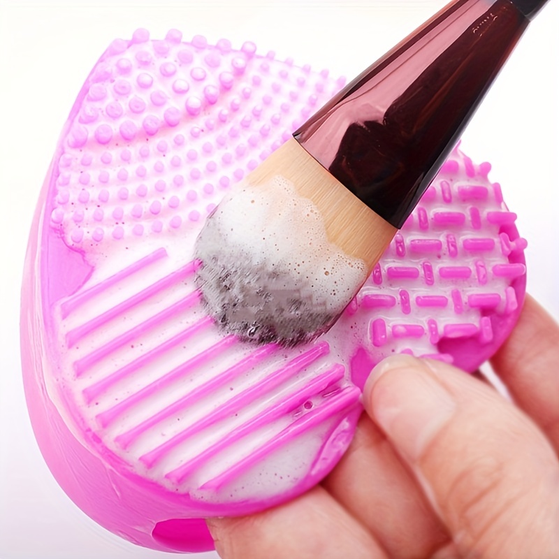 Limpiador de Brochas Maquillaje Limpiar Silicona