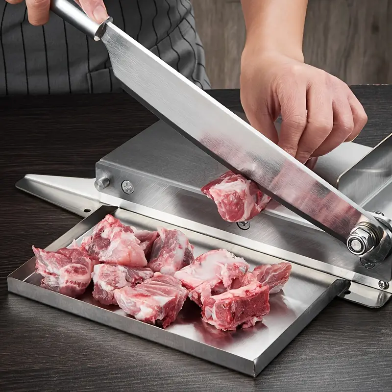Manual Ribs Chopper Meat Slicer Bone Cutting Knife Meat - Temu