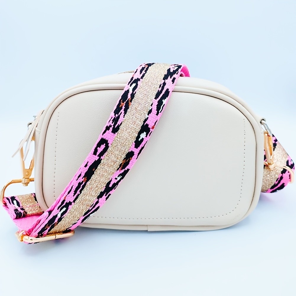 Leopard Print Bag Strap Wide Shoulder & Crossbody Replacement