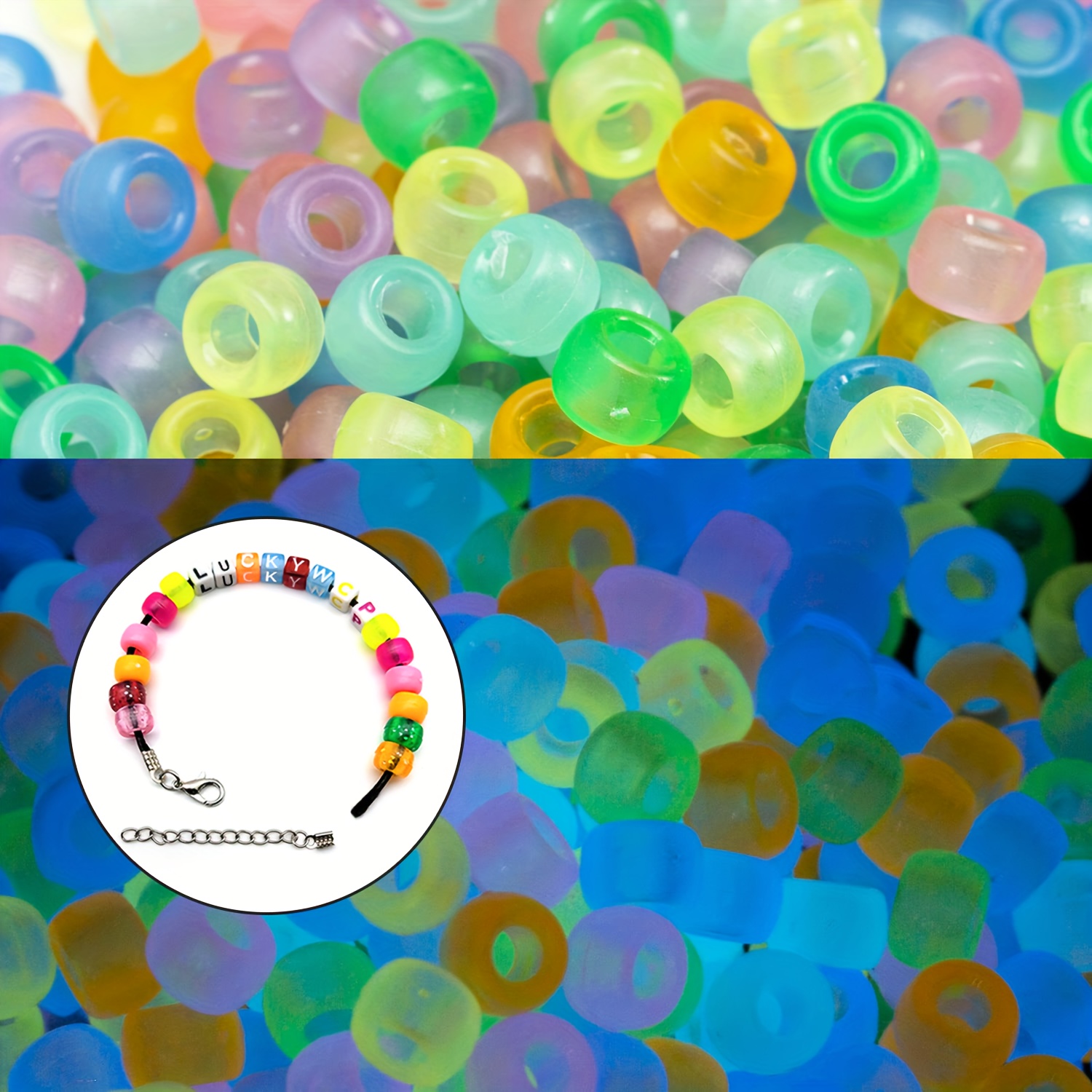 1pc Luminous Jelly Beads Auto Schlüsselanhänger Kreatives - Temu Germany