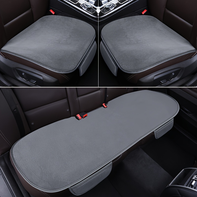 Car Seat Cushion Winter Plush Winter Warm Thick Square Cushion