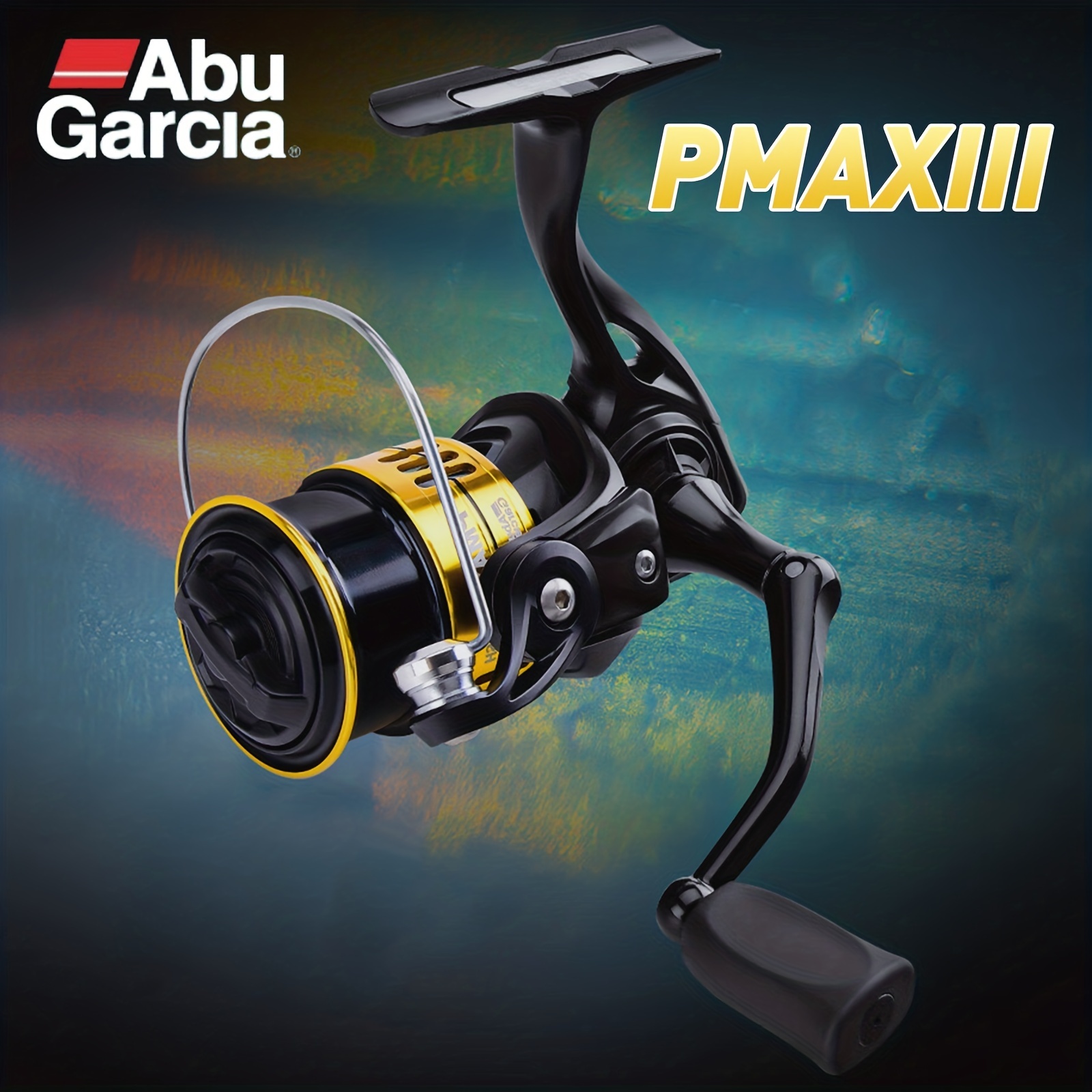 Abu Garcia Pmax 3 Reel: 1000 5000 Size 7+1 Bearings 5.2:1 - Temu