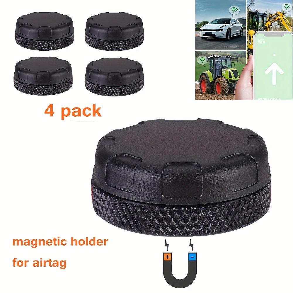  4 Pack Airtag Holder, Waterproof Air Tag Case with