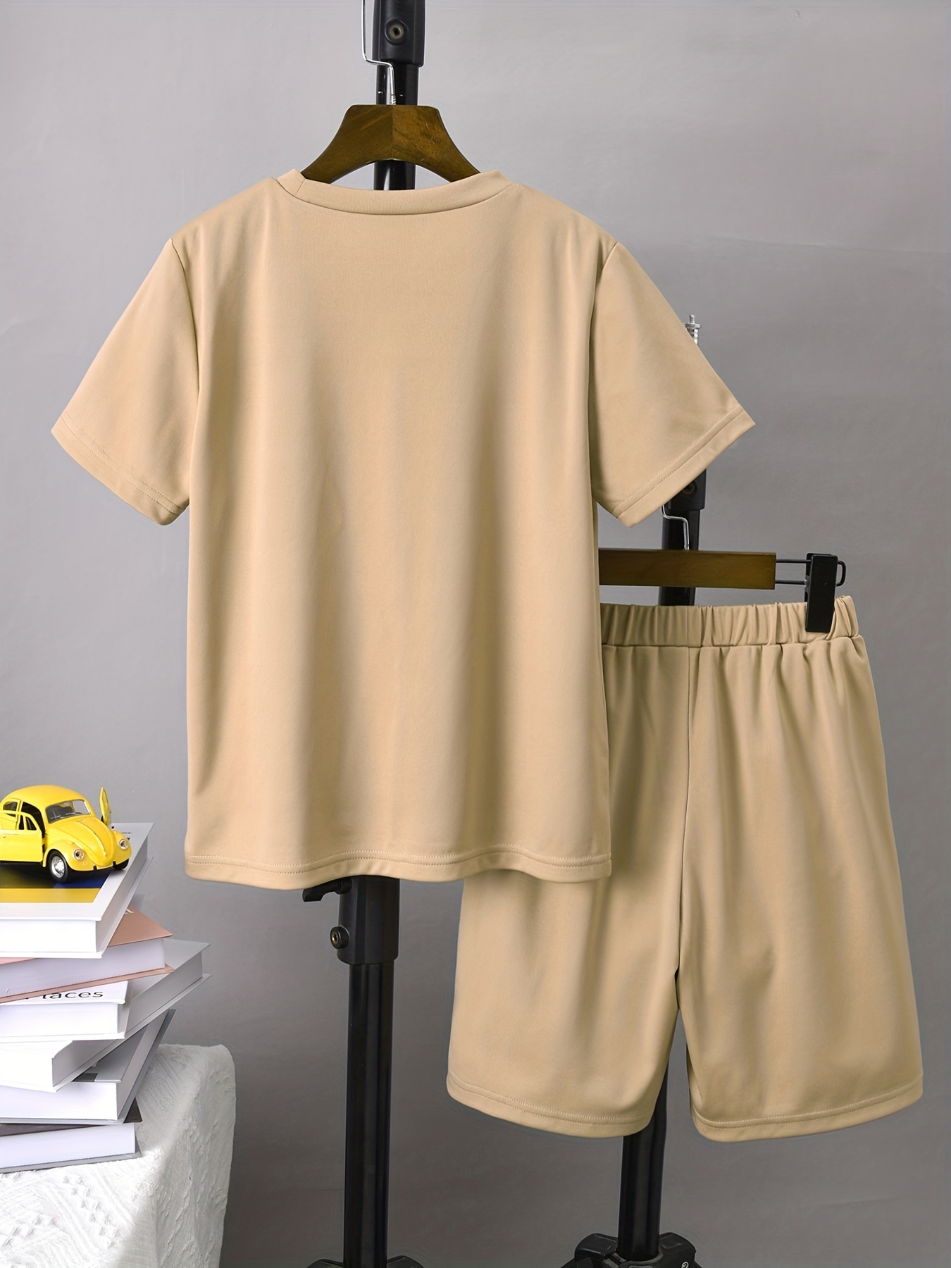 Kids Nude T-shirt and Shorts Set