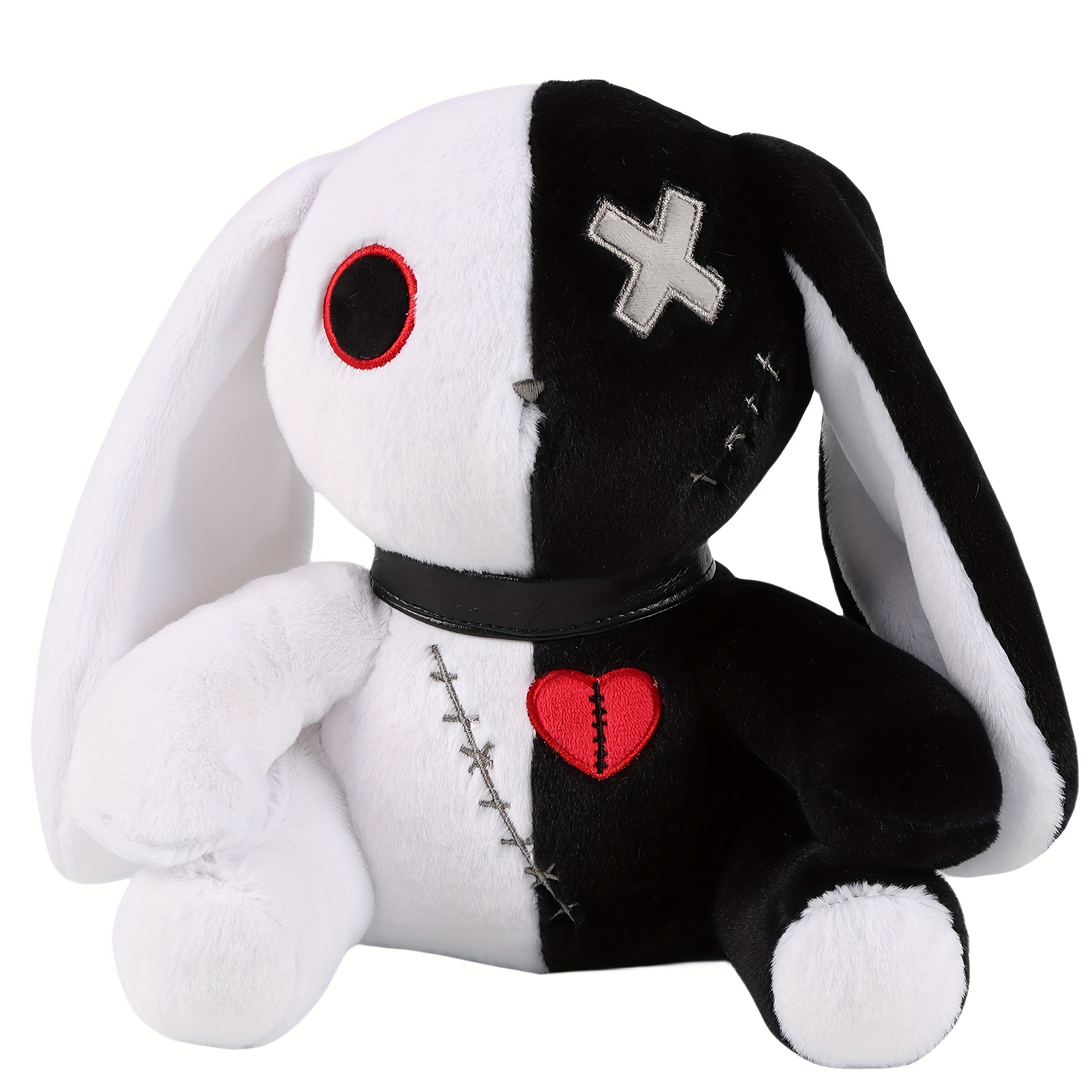 Creepy Bunny Plush Toy Creepy Cartoon Doll Cute Horror Dreadful Easter  Rabbit Huggable Pillows for Birthday Halloween greater