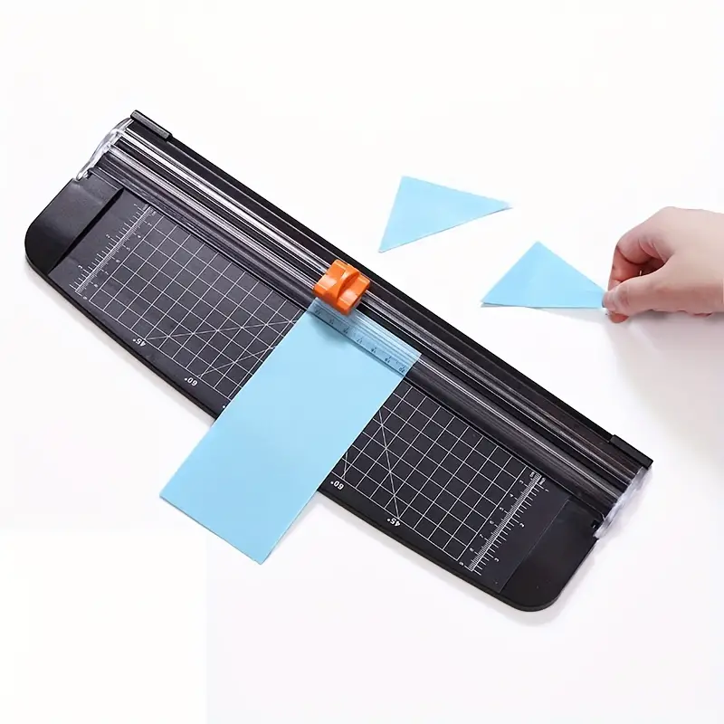 Small Paper Trimmer Portable Paper Cutter For Label - Temu