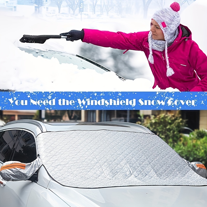 Car Windshield Snow Cover Outdoor Sunshade Waterproof Anti - Temu