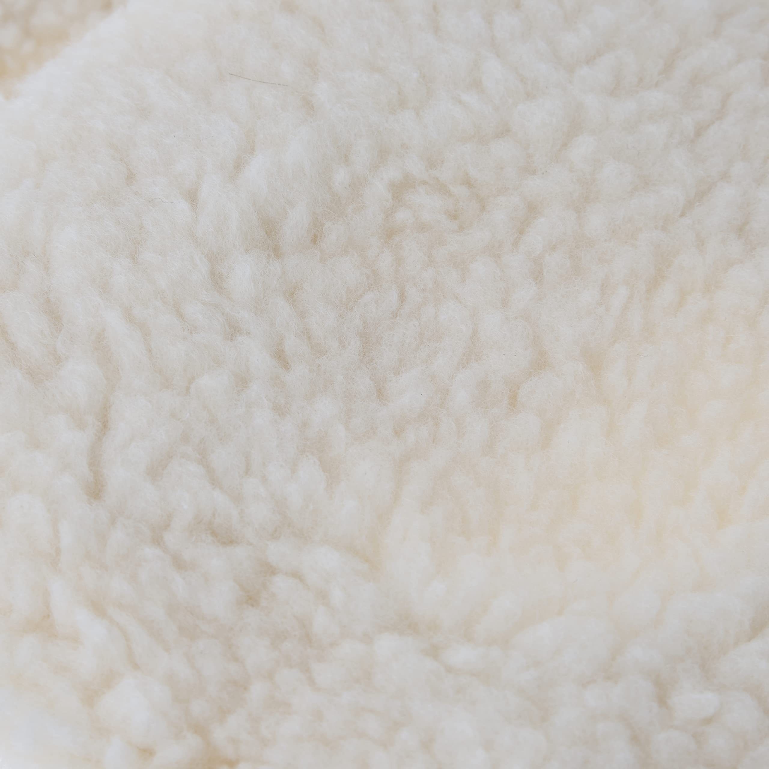 2pcs 7 Inch Synthetic Wool Polishing Bonnets Buffer Pads for Car Polisher