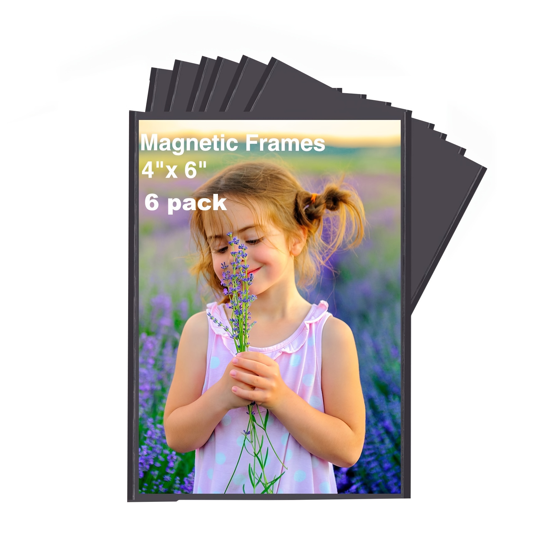 Blank Photo Frame Insert Fridge Magnets (20 Pack) - For Photos 7 x