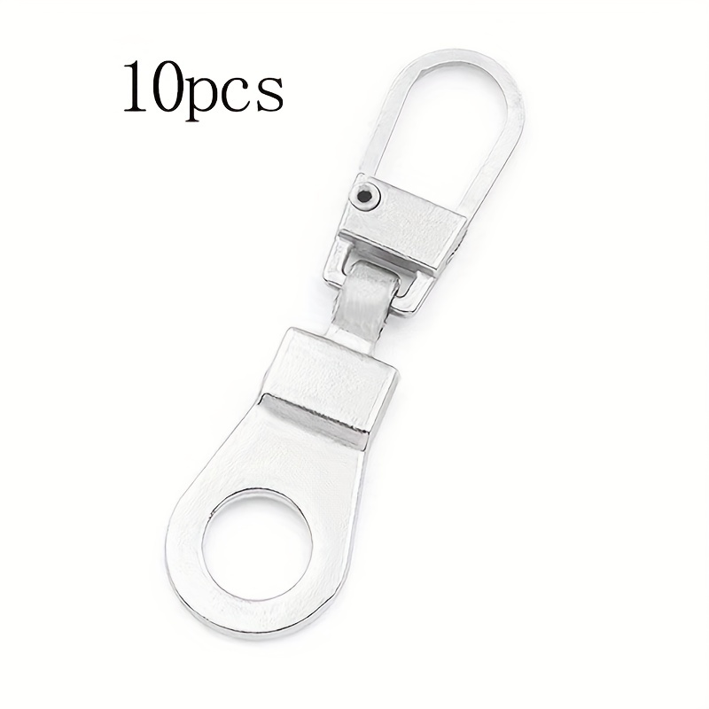 10Pcs Replacement Zipper Pull Detachable Zipper Pull Tabs Zipper