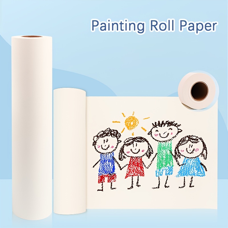 1 Tabletop Easel Paper Roll Kids Drawing Paper Art Paper For - Temu