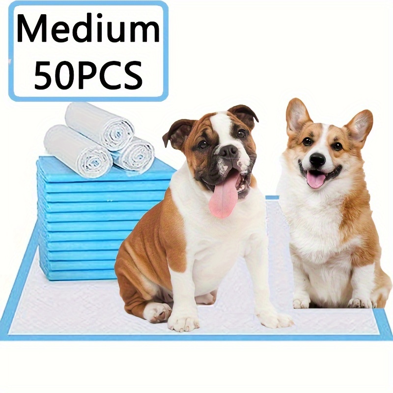 50Pcs Set Dog Training Pads Puppy Pee Pads Cat Wee Mats Potty