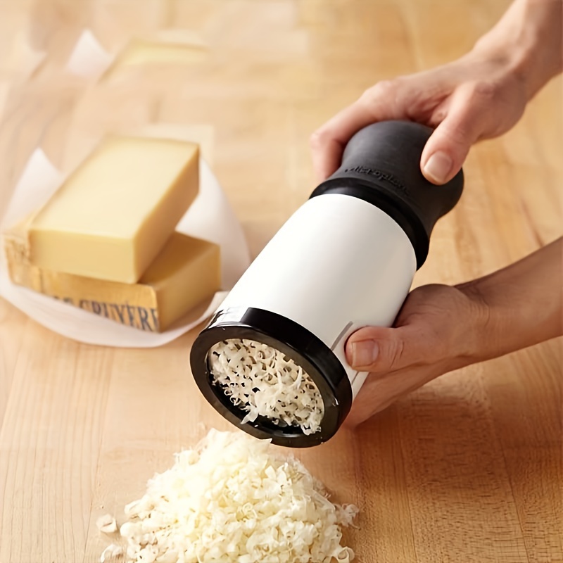 Rotary Cheese Grater Handheld Hard Cheese Chocolate Nuts Grater Kitchen  Tool