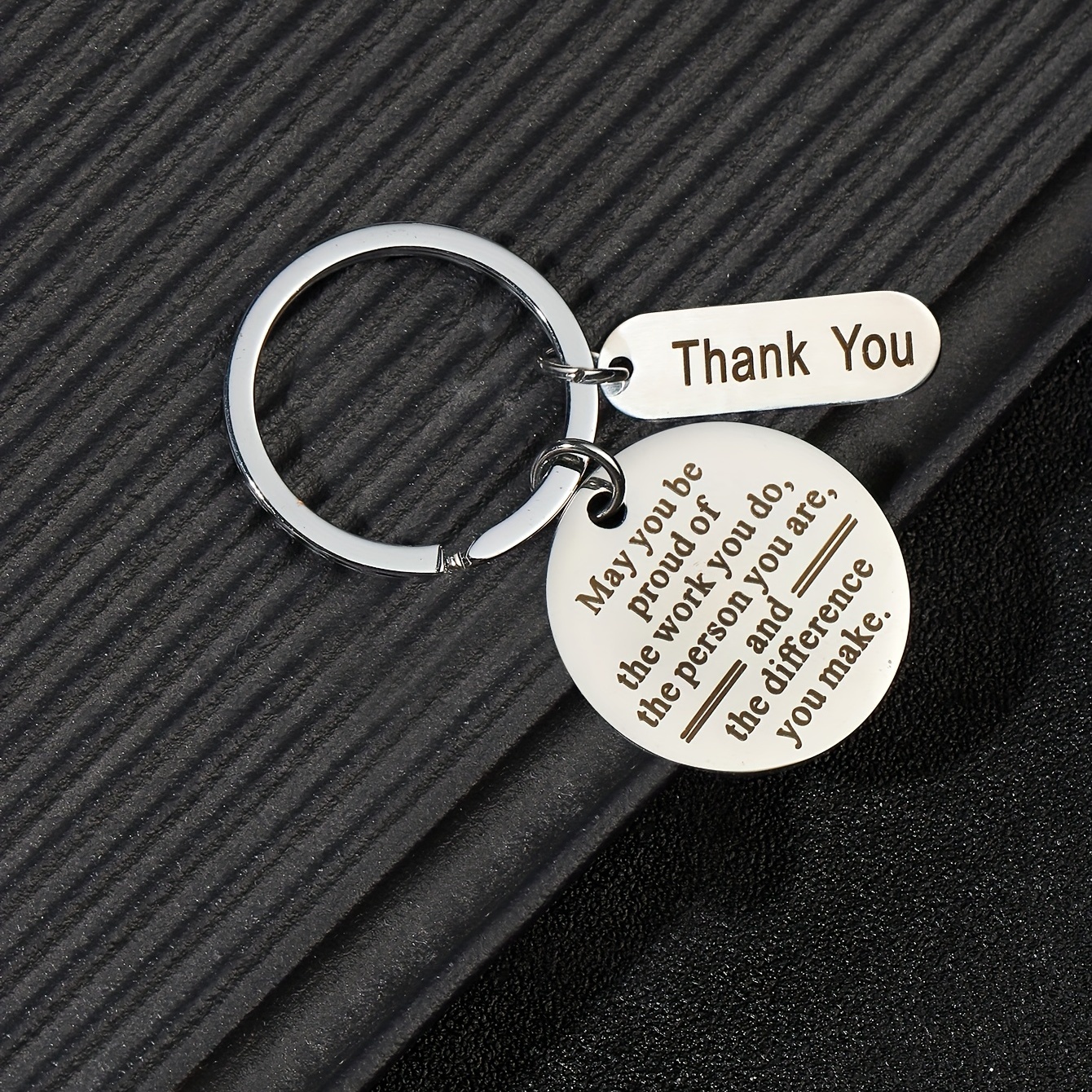 shopwinnieandme Slay The Day Motivational Keychain