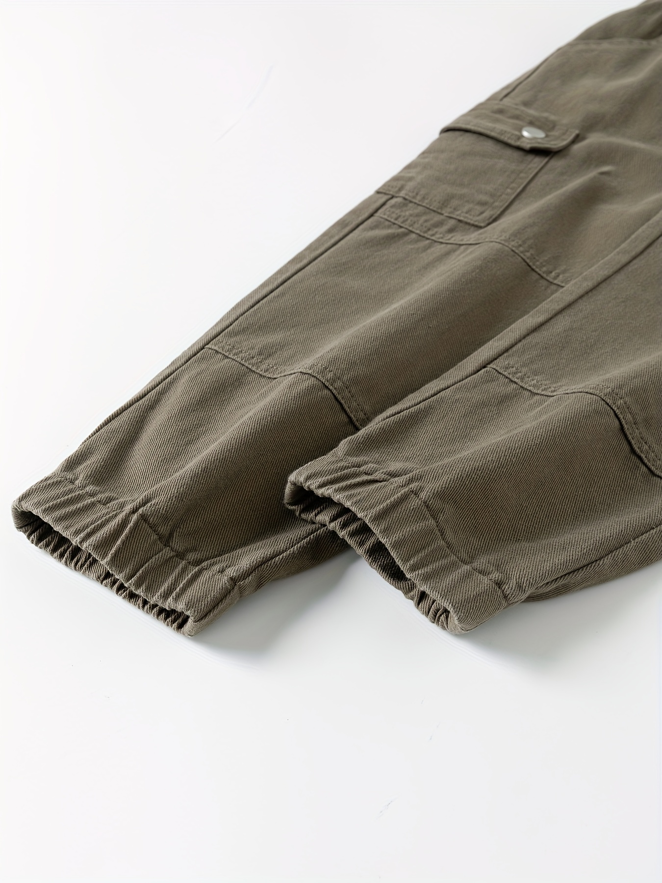 Pantalones Cargo Informales Ni os Pantalones Ch ndal Cintura