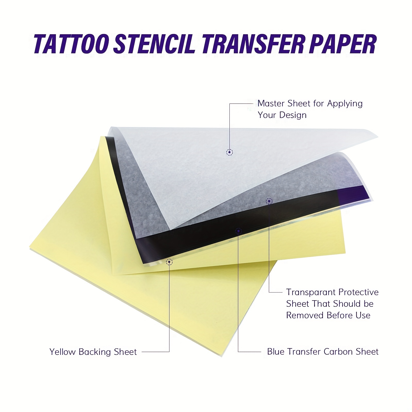 Tattoo Transfer Paper A4 Size Stencil Transfer Paper - Temu Australia