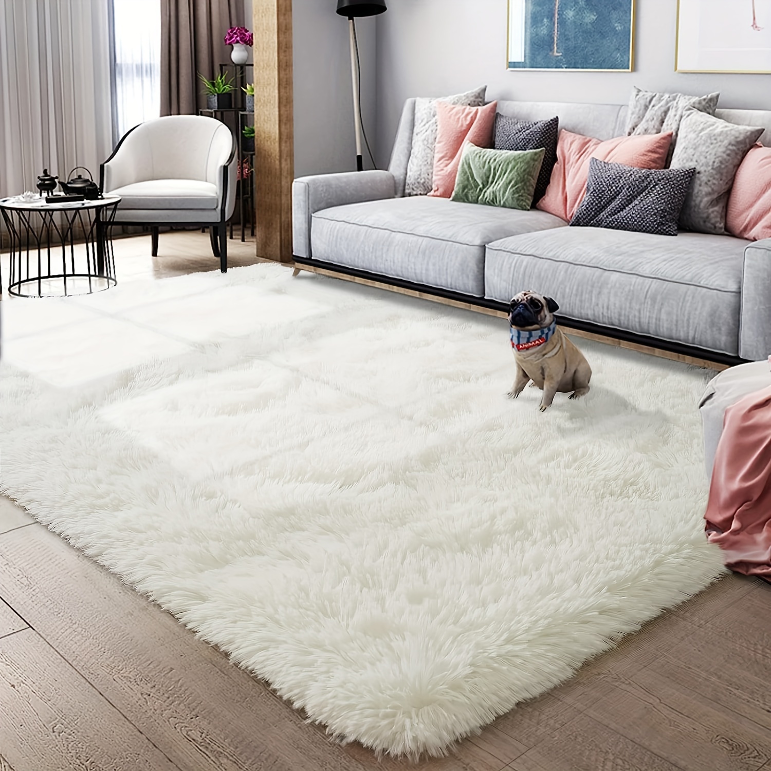 Alfombra de Salón Shaggy Fluffy Antideslizante Shaggy Dormitorio Alfombra  Suave y Acogedora Alfombra Grande Lavable para Niños para Dormitorio, Salón,  Pasillo, Baño, Cocina, Azul Oscuro, 80 x 160 cm - esquí esquí