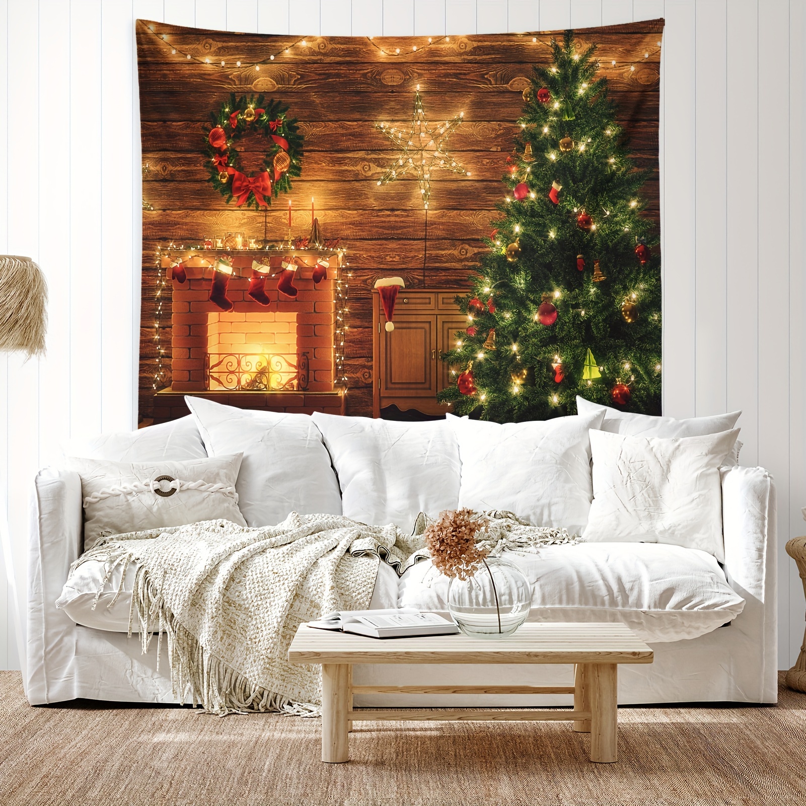 Christmas Decoration For Home Bedroom Living Room Gold - Temu