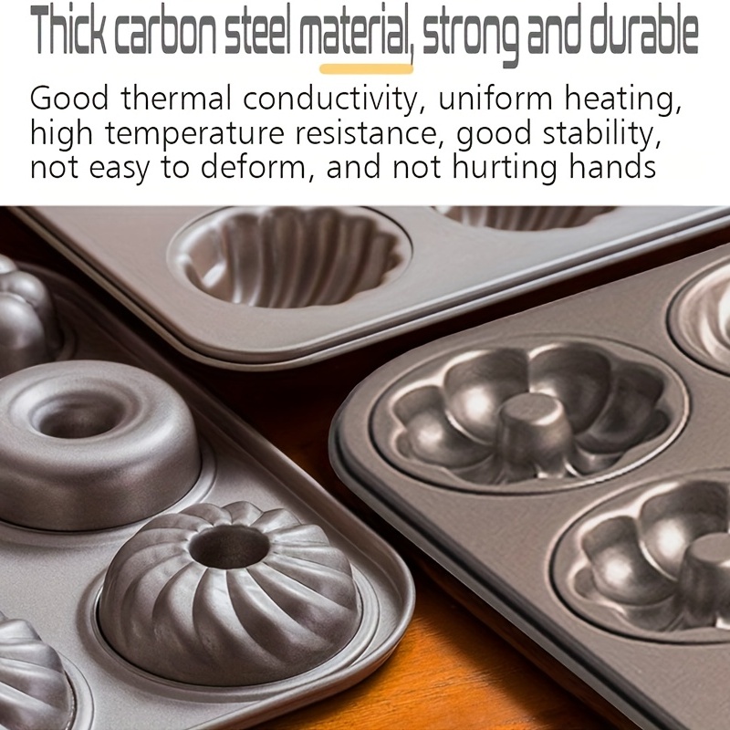 Metal baking forms and molds