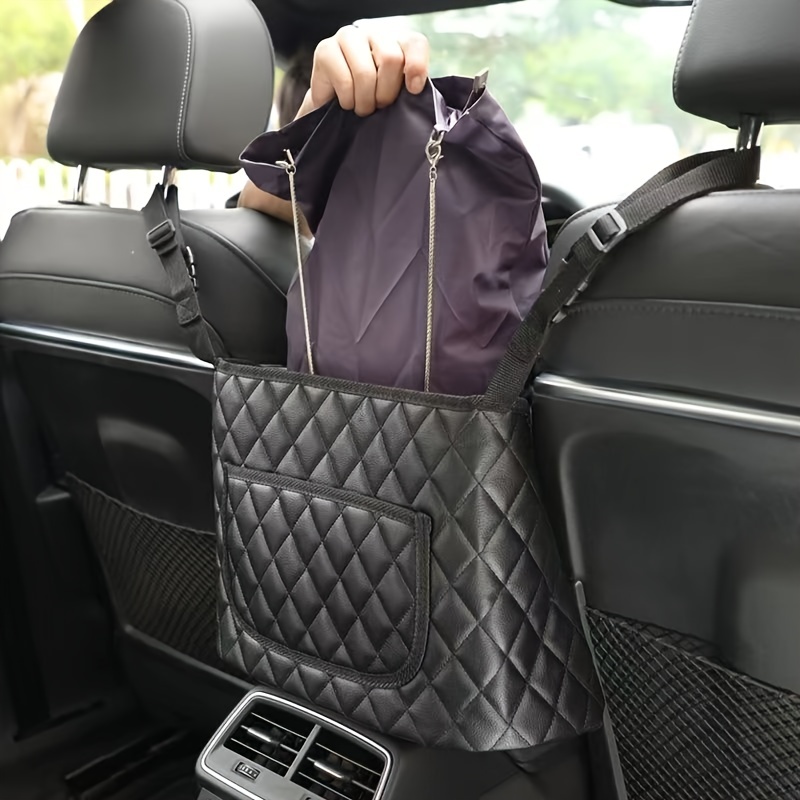 Maximize Car Storage Space Handy Mesh Bag Car Organizer! - Temu