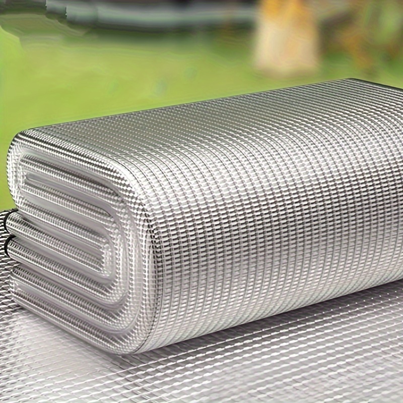 

Double-sided Thick Outdoor Camping Mat, Tent Double Beach Park Cushion Picnic Aluminum Foil Moisture-proof Mat