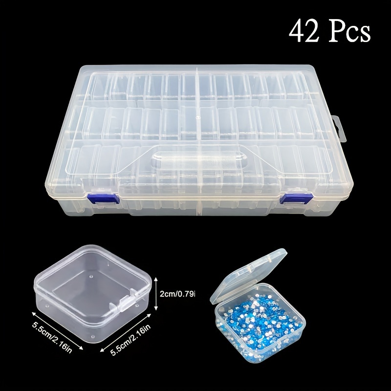 Bead Organizers Case Diamond Painting Clear Box Storage - Temu United Arab  Emirates