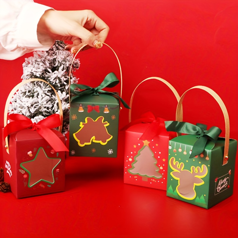 Christmas Eve Candy Portable Packaging Box Navidad - Temu