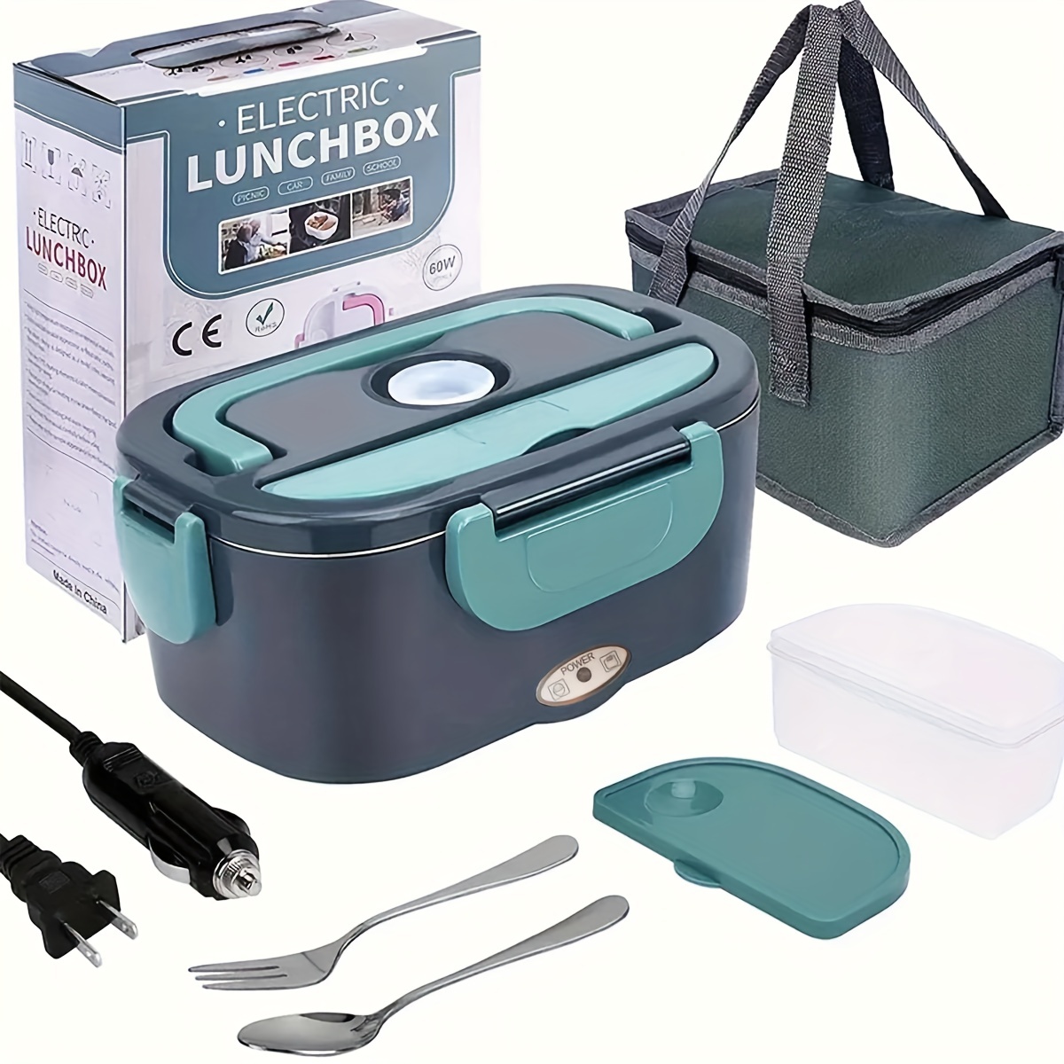 Multifunctional electric lunch box, household plug in bento box