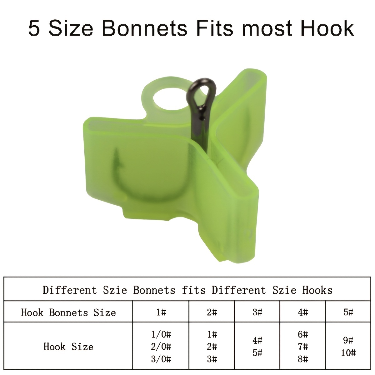 100pcs Protect Your Hooks with Fishing Hook Bonnets - Plastic Treble Hook  Covers for Safe and Easy Storage