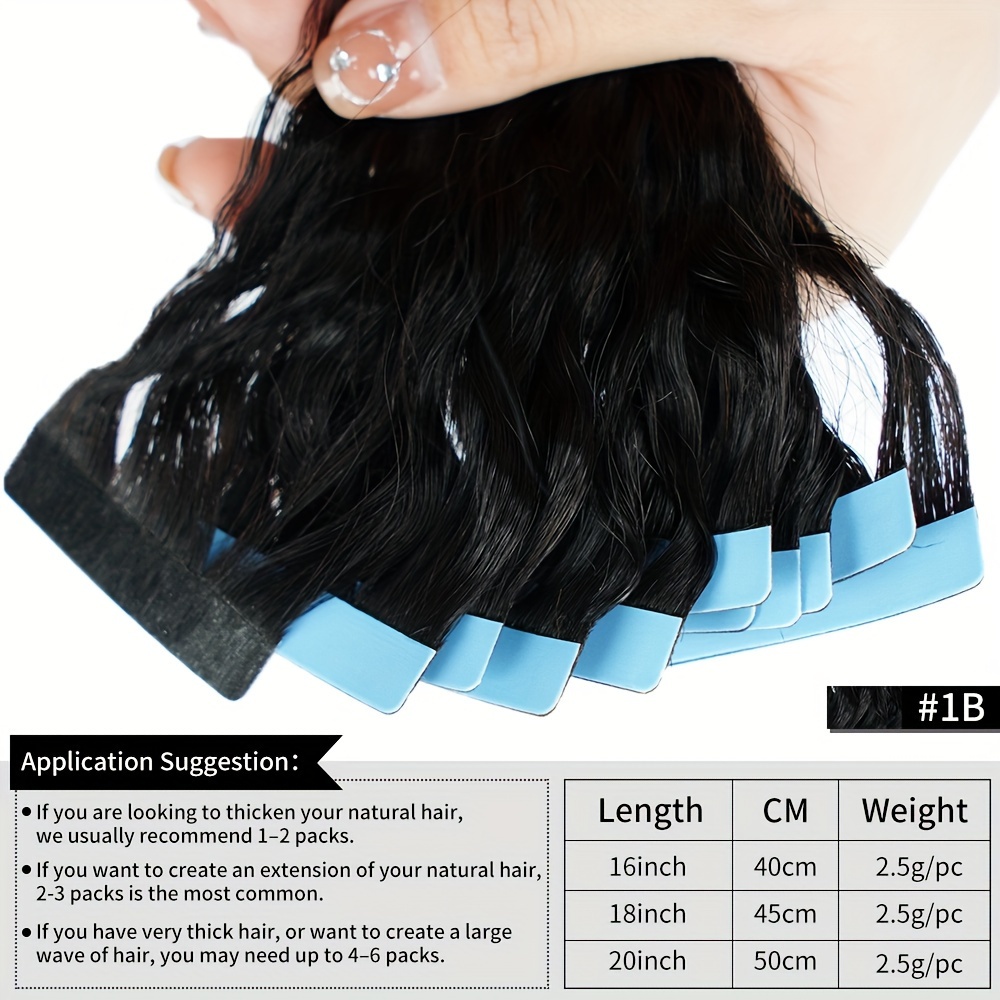 22 Tape in Hair Extensions 20 Pieces 50 grams Hair