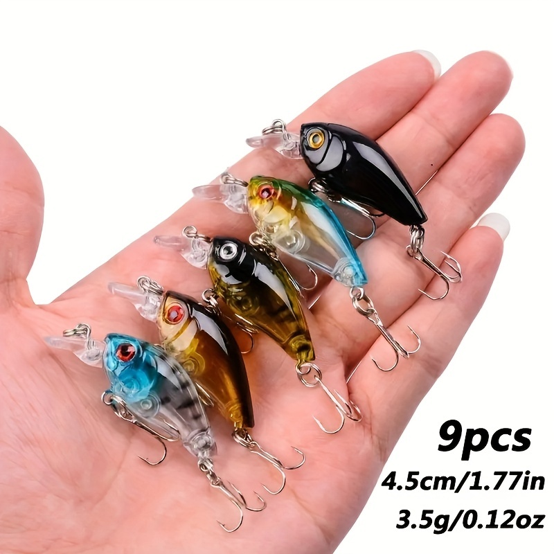 1Pcs Lifelike Soft Small Jump Frog Enticement Lure set 9cm 10g Silicone  Bait For bass lure kit Wobblers Crankbait Tackle : : Sports &  Outdoors