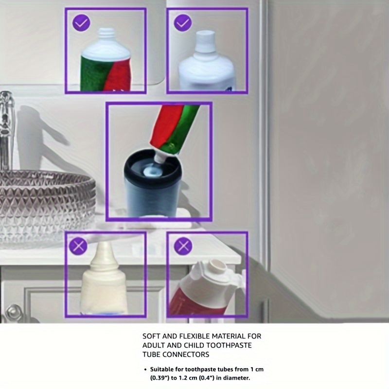 Automatic Toothpaste Dispenser Wall Mounted Squeezer Hanging