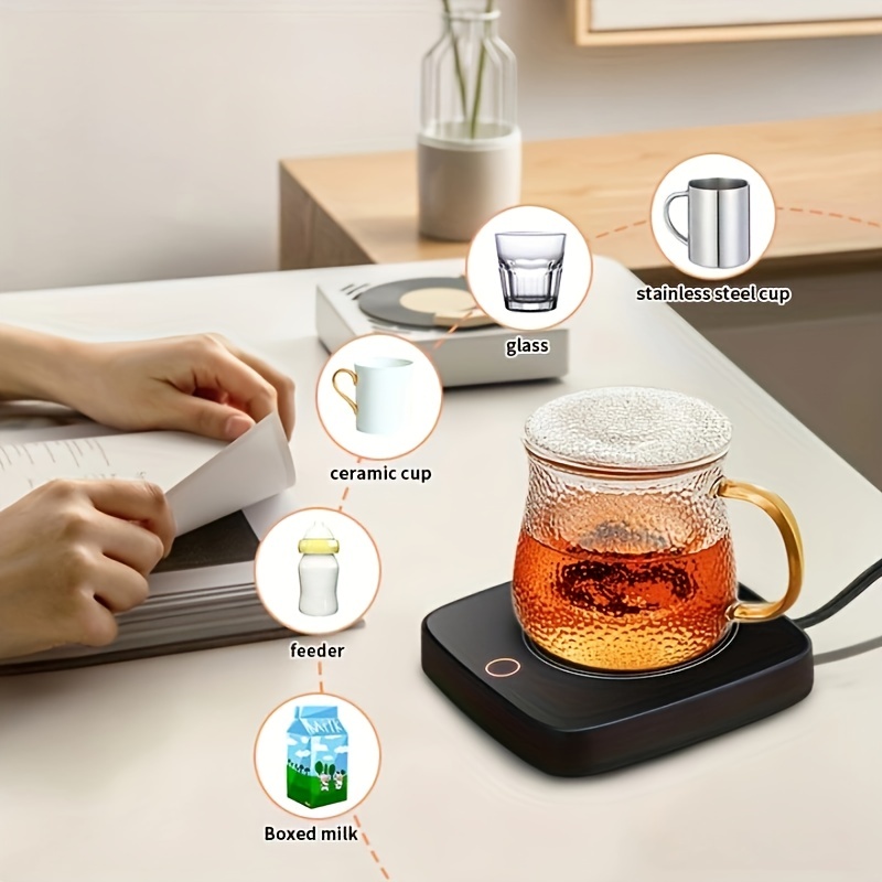 Electric Heated Teapot Coffee Teacup Mug Beverage Drink Milk