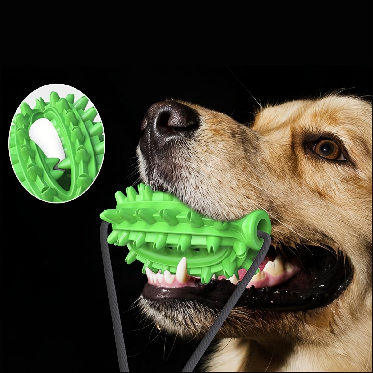 Suction Cup Dog Food Dispensing Toy Chew Ball 