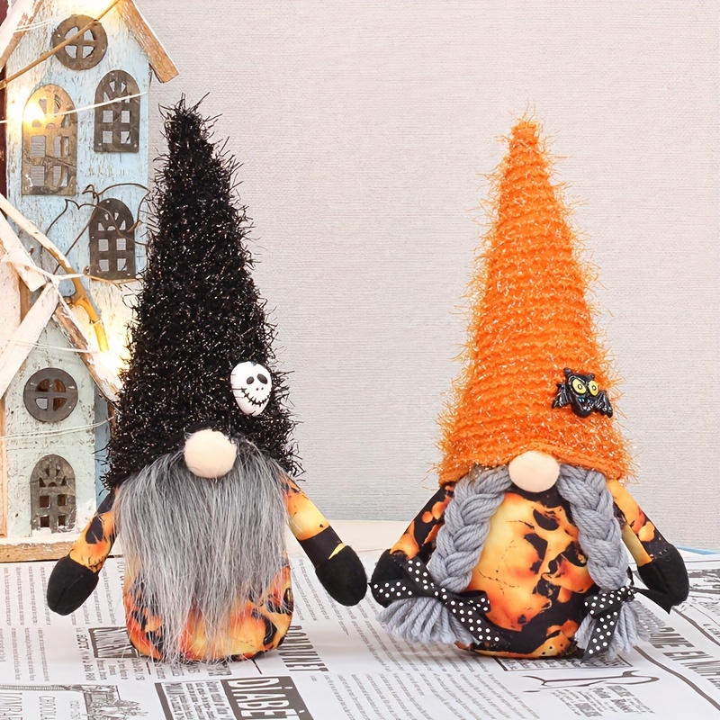 2 pièces miniatures résine fantôme d'Halloween scène de jour accessoires  décoration jouets cadeau