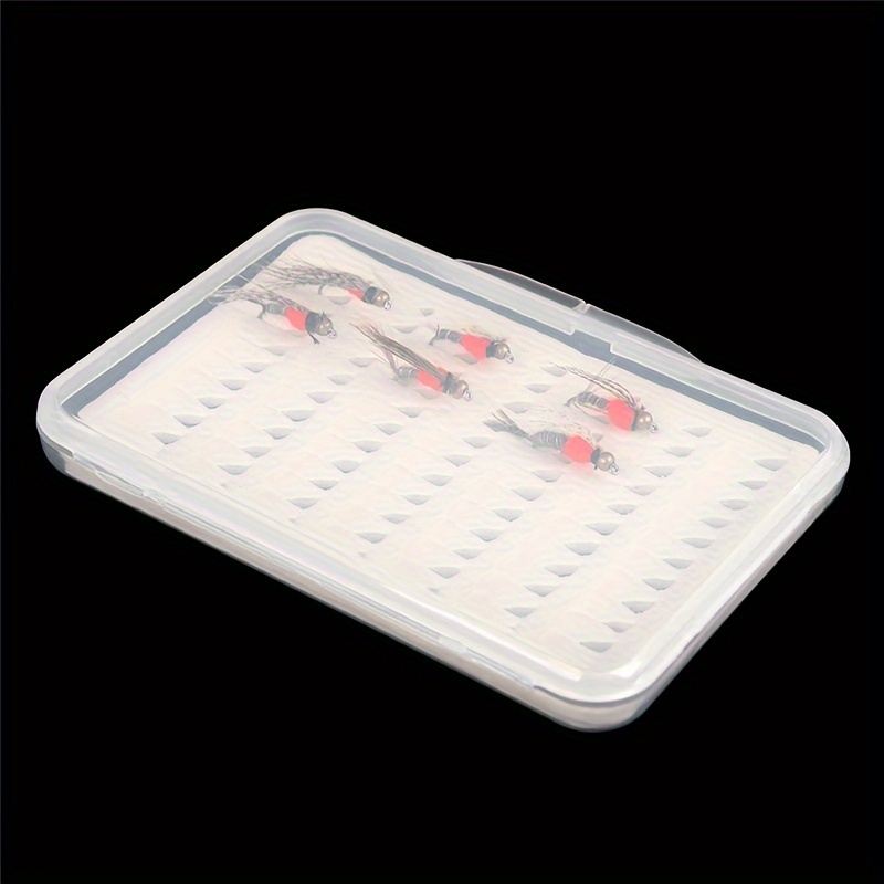 Fly Hook Storage Box Fly Bait Storage Box Transparent Tackle