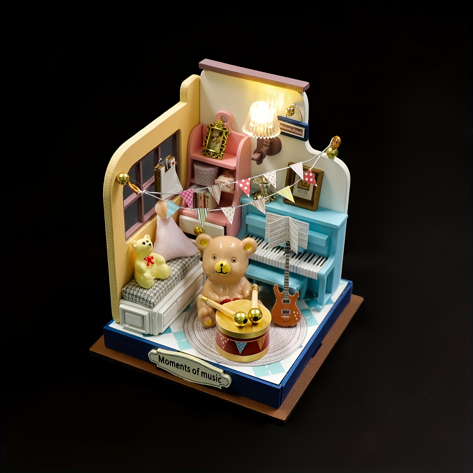 Kit Miniature De Maison De Poupée Bricolage 1pc Avec Meubles - Temu Belgium