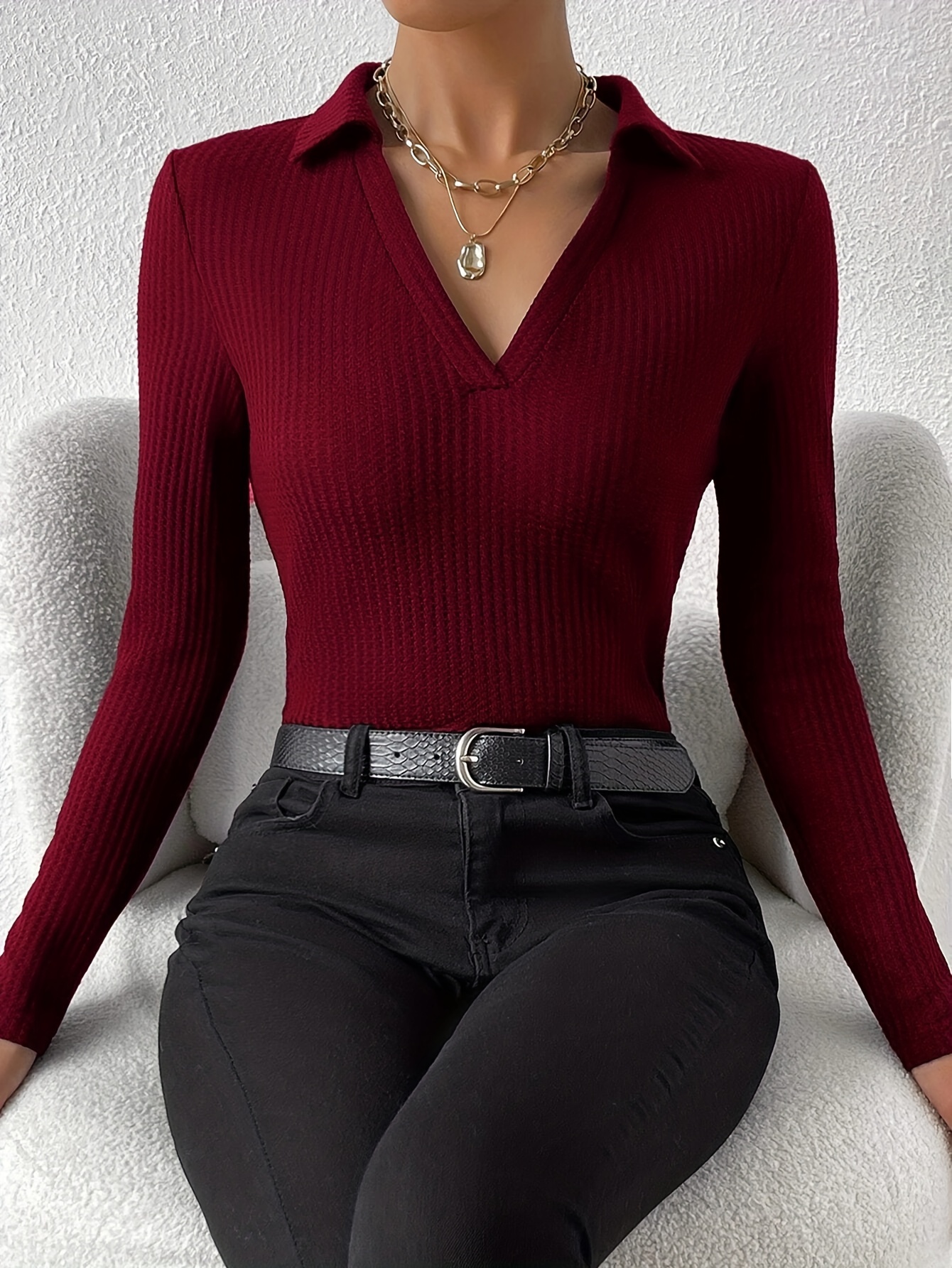 Womens Basic Long Sleeve Stretchy Crop Top Turtleneck Sexy Slim Fitted  Casual T-Shirt Workout Layer Tops Underscrubs : : Clothing, Shoes  