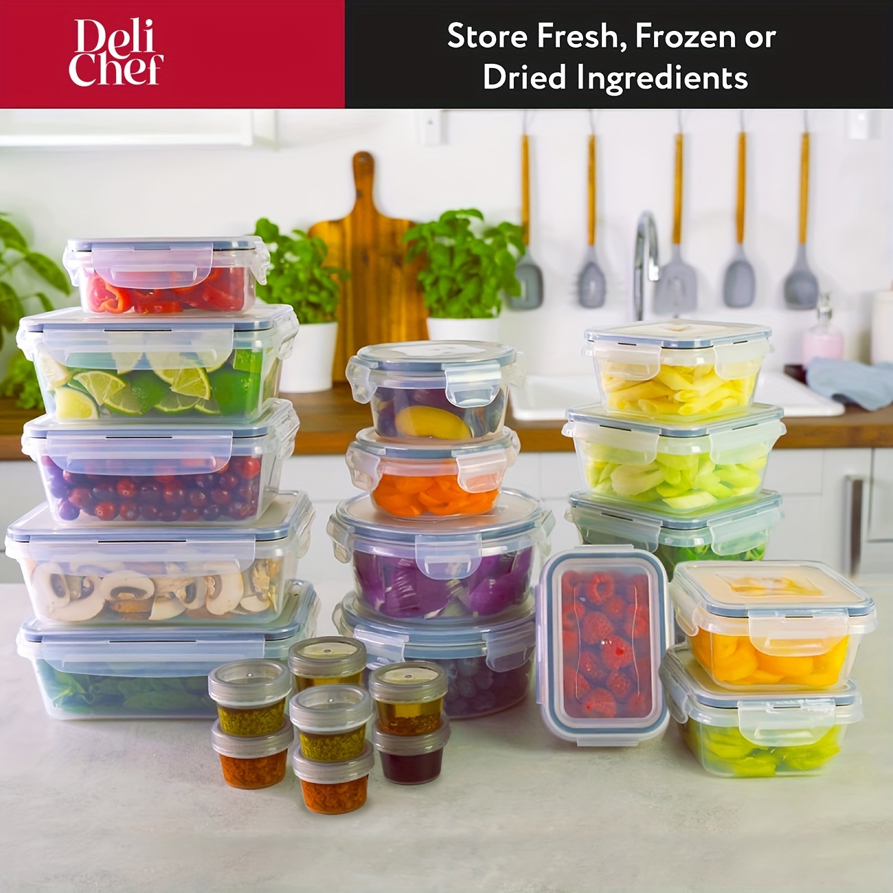 Clear Plastic Containers For Refrigerator With Lids, Food Storage  Fresh-keeping Box, Dishwasher Safe, Fruit Vegetable Crisper, Dumpling Meat  Ginger Garlic Green Onion Food Storage Containers, Home Kitchen Utensil -  Temu New Zealand