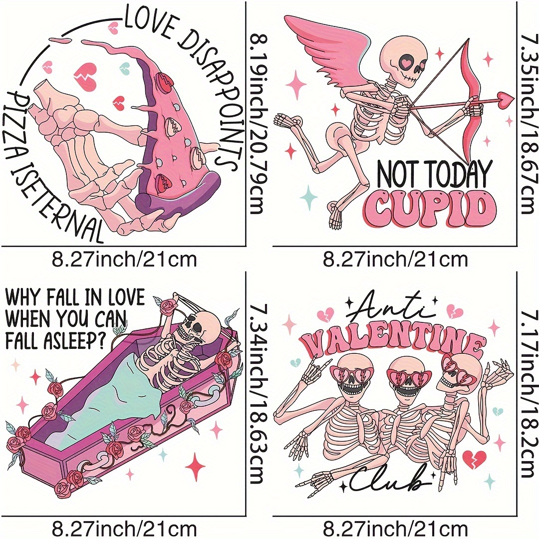 Valentine's Day Iron On Transfers For Clothing Heat Transfer - Temu