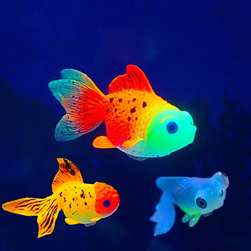 10pcs Aquarium Artificial Plastic Fish Colorful Tropical Fishes