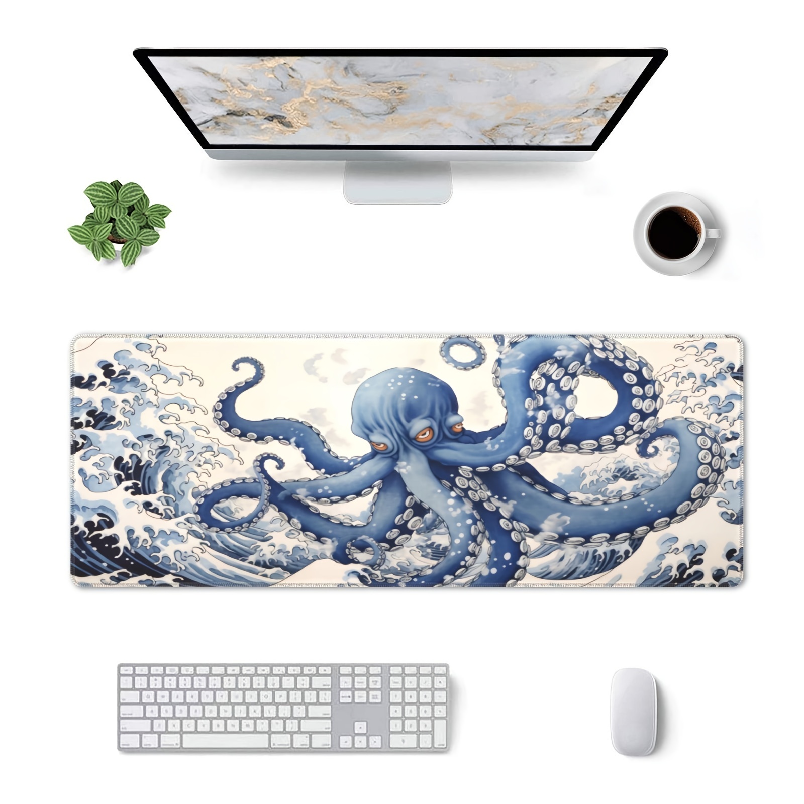 Tappetino per Computer Big Octopus Mousepad tappetino per