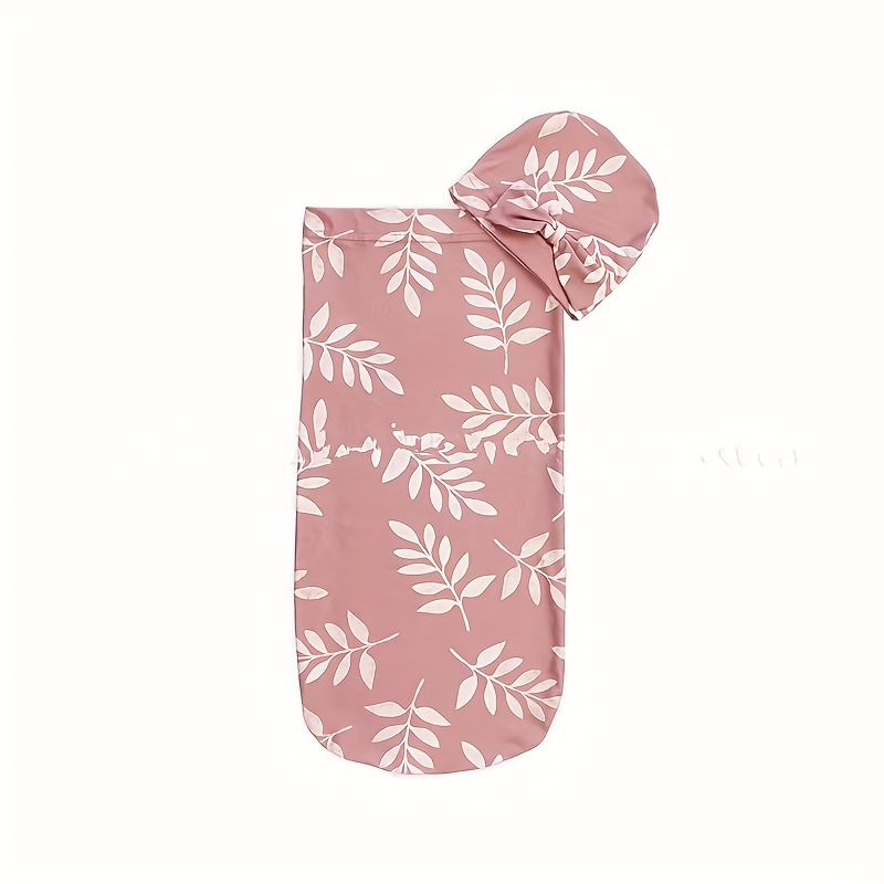 Baby Printed Sleeping Bag with Matching Hat
