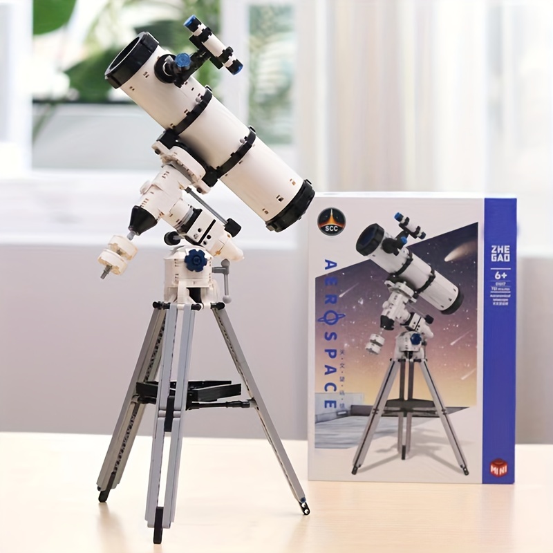 Telescopio para astronomía, telescopio para niños, telescopio portátil,  fácil de montar y usar, ideal para niños y adultos principiantes,  telescopio