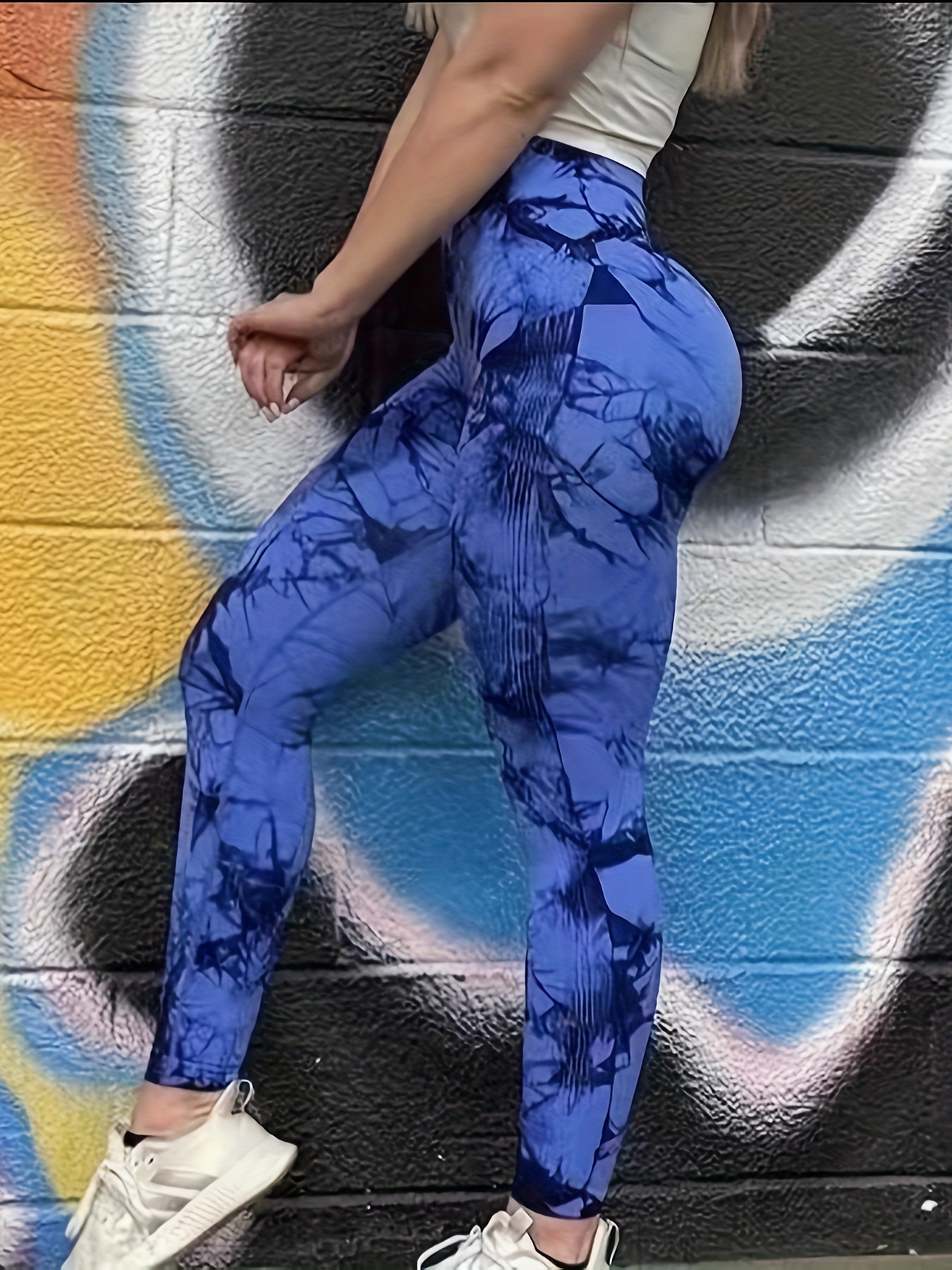 High Waist Tie Dye Yoga Leggings With Butt Lift And Tie Dyeing For Women  Elastic, Squat Proof, And Naked Feel Perfect For Running, Fitness, Gym, Or  Sports Style H1221 By NCLAGEN From