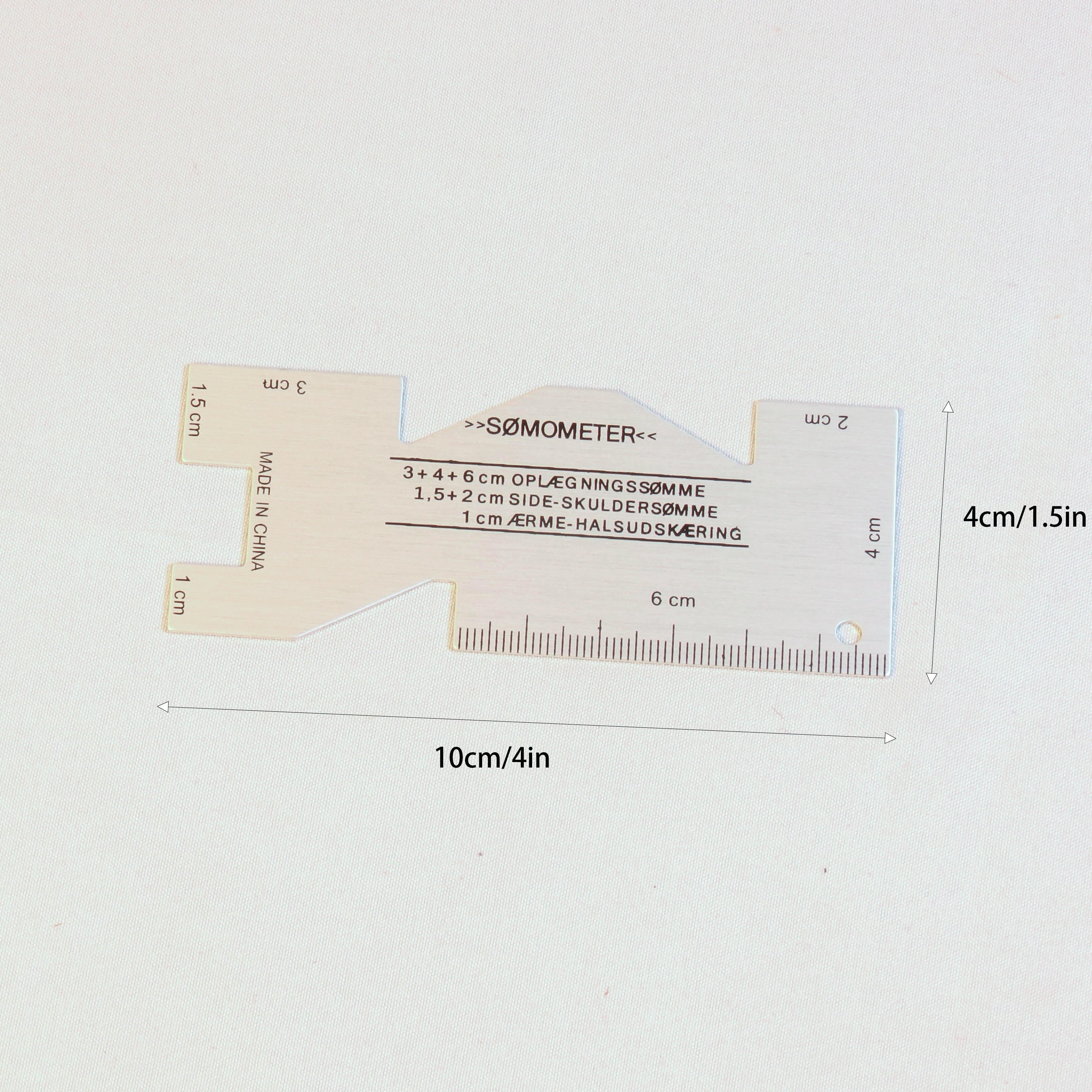 Patchwork Ruler Sewing Seam Gauge Measuring Thickness Tool - Temu