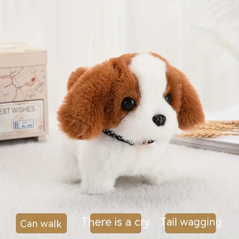 Golden Retriever – chien Robot en peluche qui marche et aboie