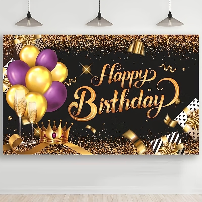 1pc Striscione Decorazione Compleanno (43 3x70 8 ) - Temu Switzerland