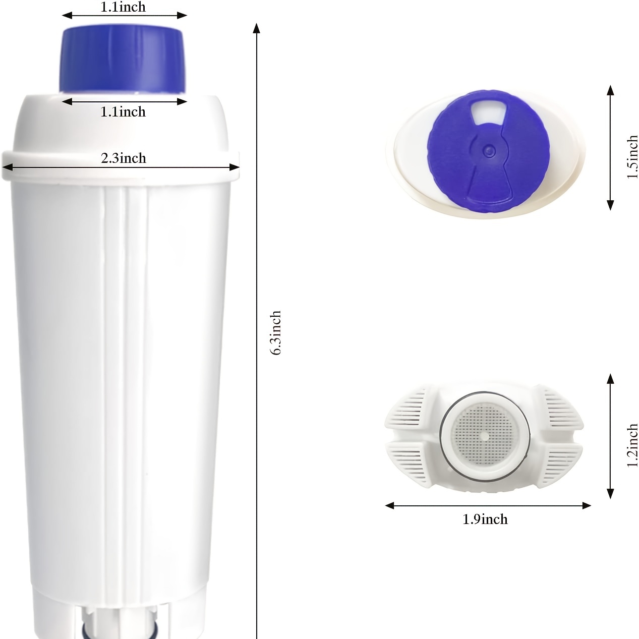 Coffee Maker Water Filter For Delonghi Dlsc002 Water Filter - Temu